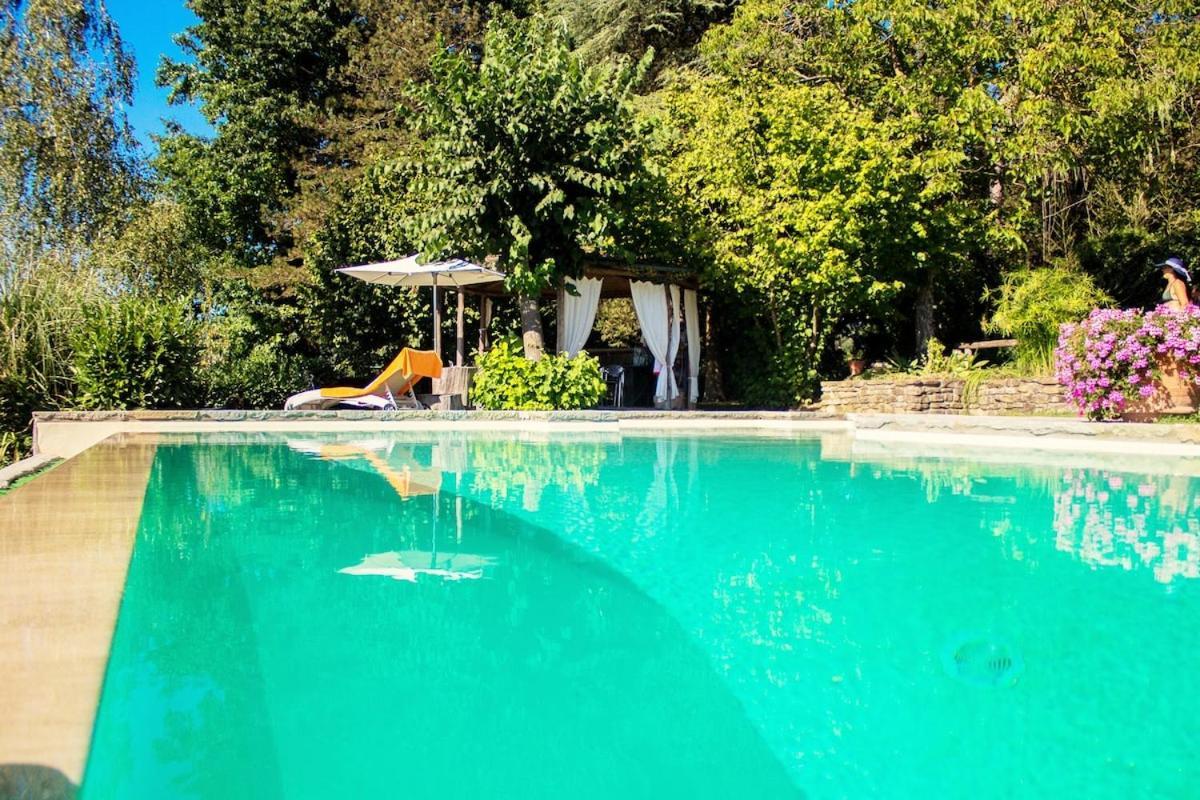 Tuscan Hills - Stonehouse, Garden & Pool Vicchio Bagian luar foto