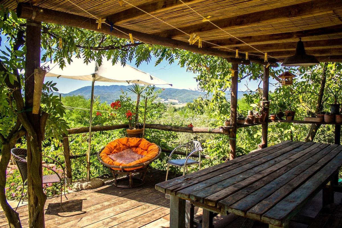 Tuscan Hills - Stonehouse, Garden & Pool Vicchio Bagian luar foto