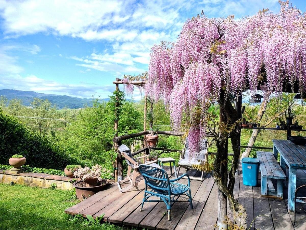 Tuscan Hills - Stonehouse, Garden & Pool Vicchio Bagian luar foto